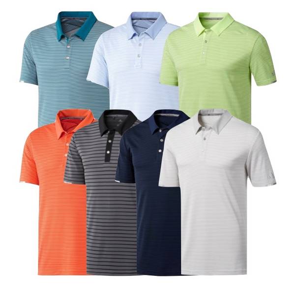 Climachill Tonal Stripe Polo